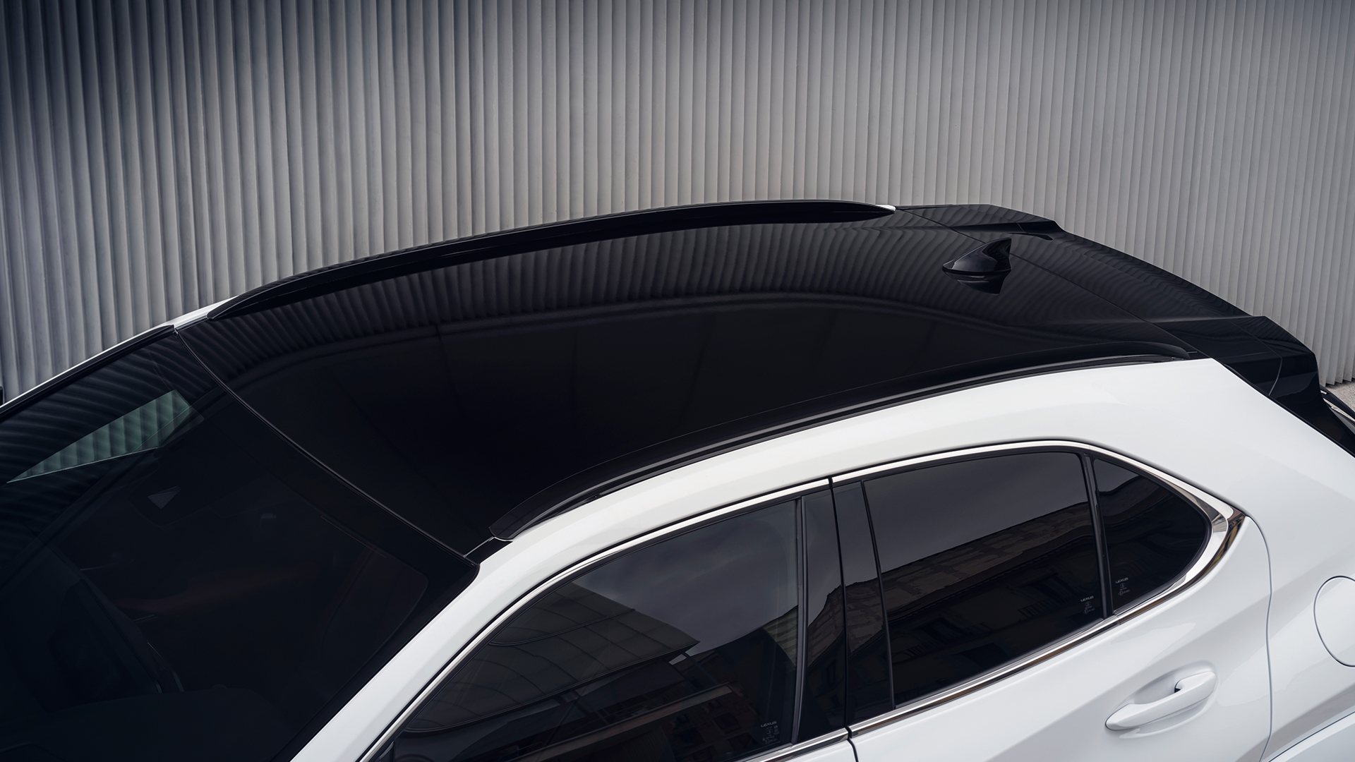The roof of the Lexus UX