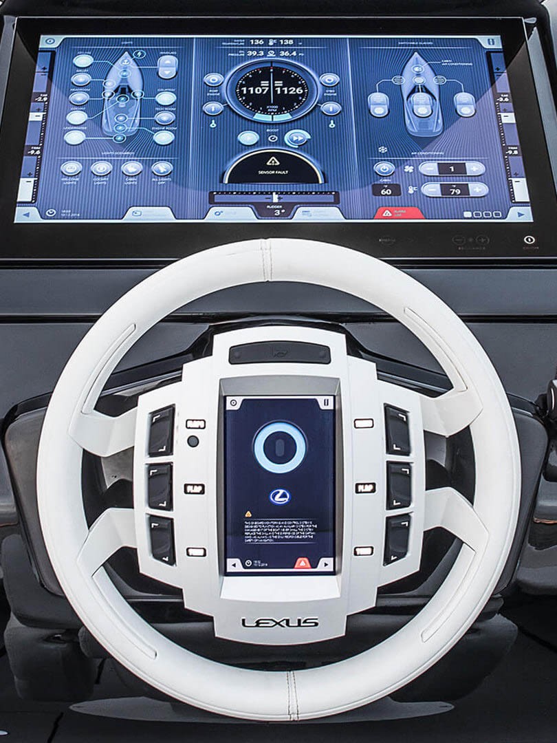  Lexus Yacht Steering Wheel