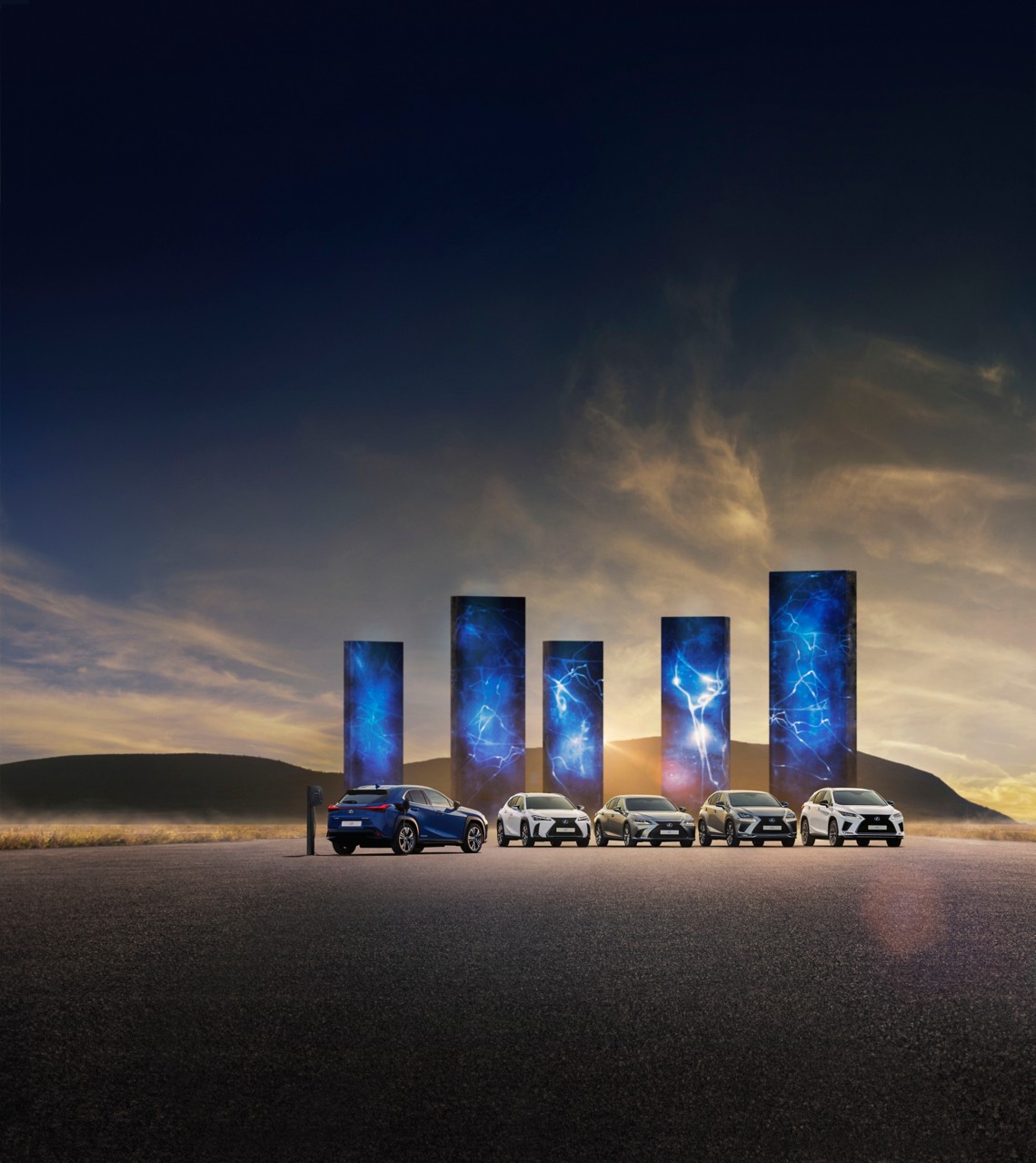 Lexus self-charging hybrid 