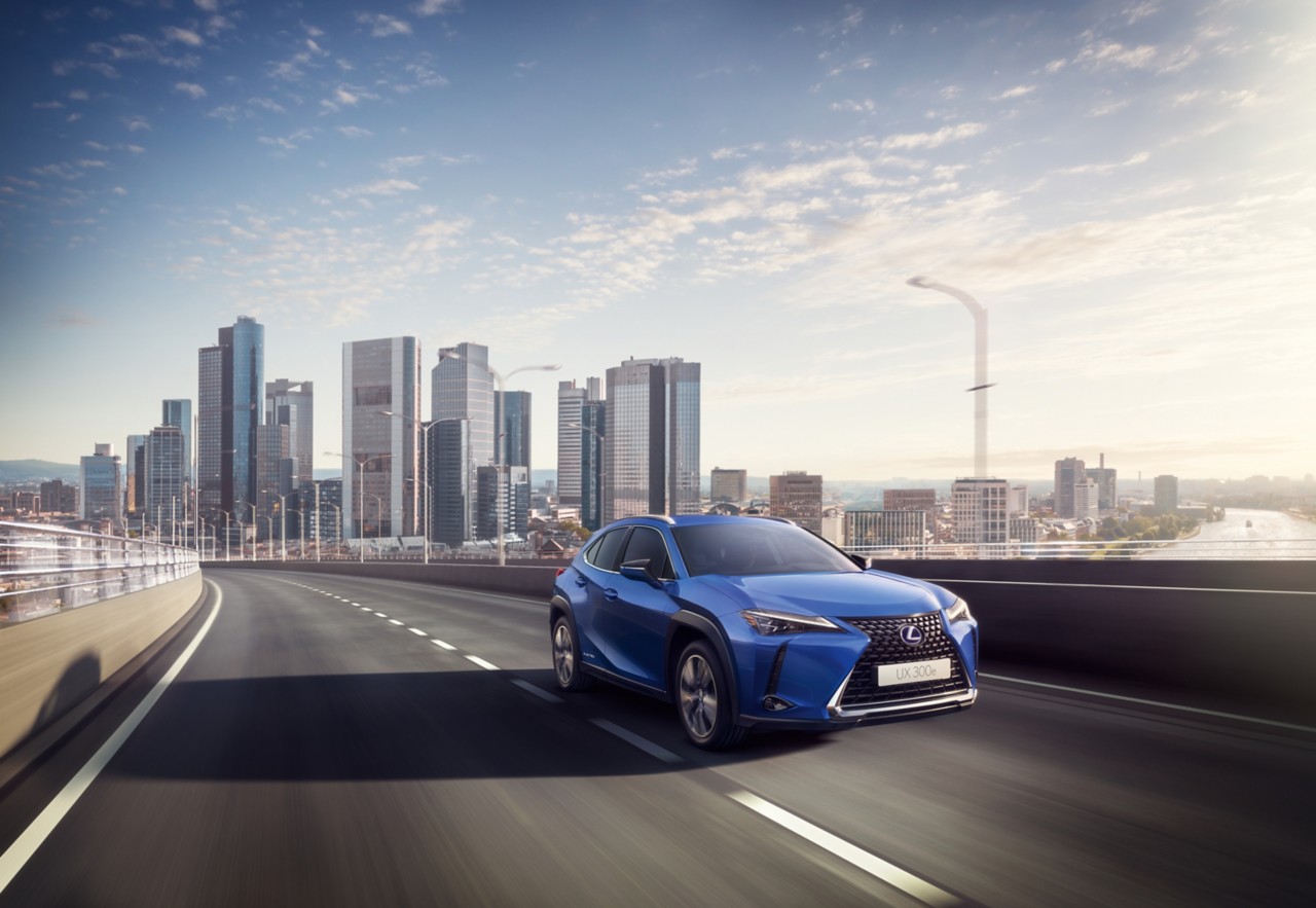 The Lexus UX 300e